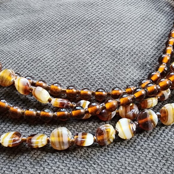 Etsy Colorful Artisan Multi-Strand Beaded Necklace - Picture 15 of 16